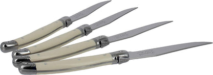 Steak Knives, Set of 4, Navy Blue