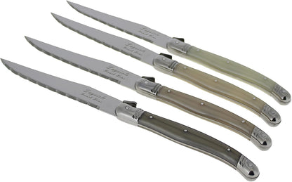 Steak Knives, Set of 4, Navy Blue