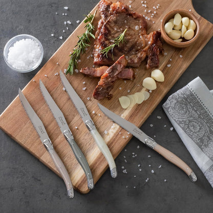 Steak Knives, Set of 4, Navy Blue