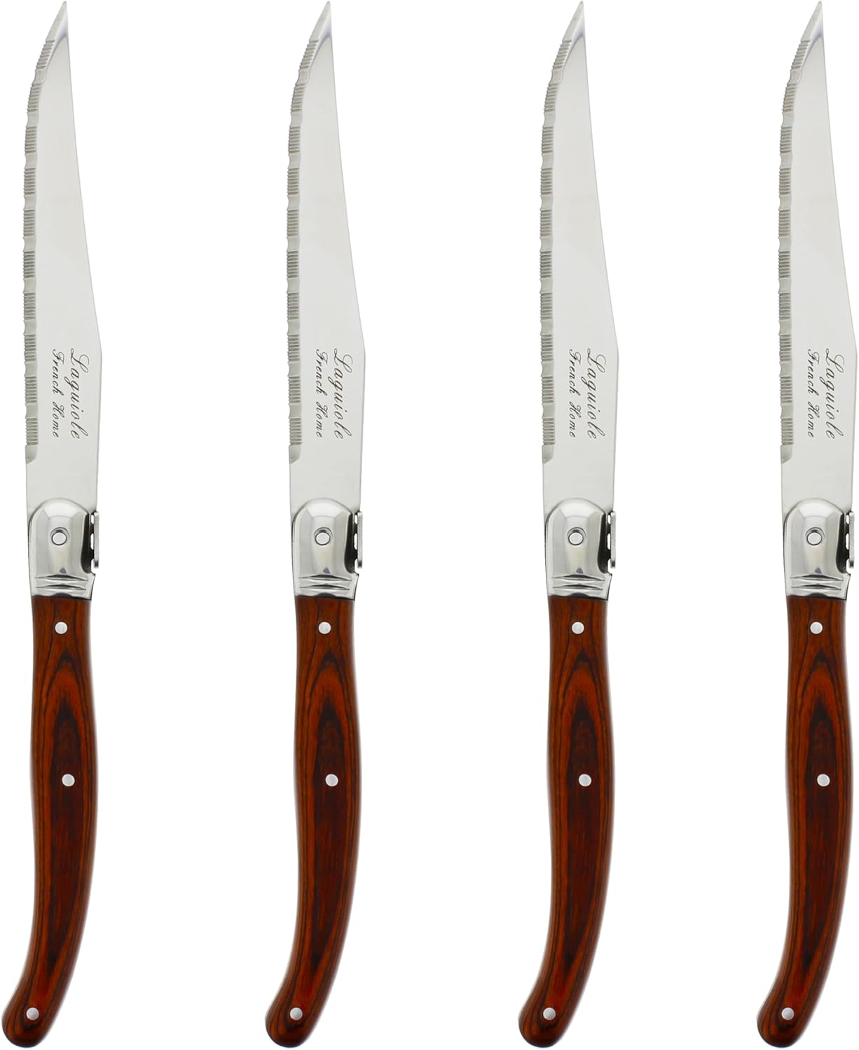 Steak Knives, Set of 4, Navy Blue