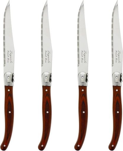 Steak Knives, Set of 4, Navy Blue