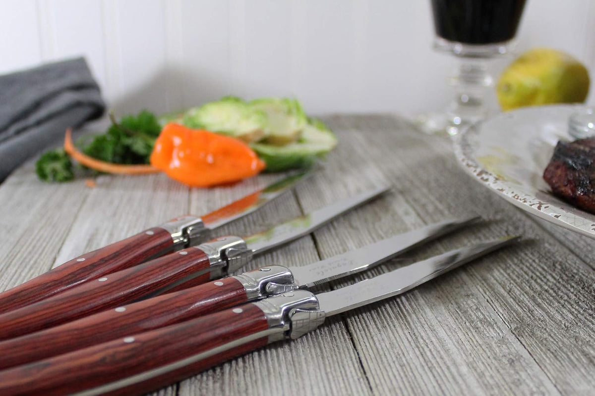 Steak Knives, Set of 4, Navy Blue