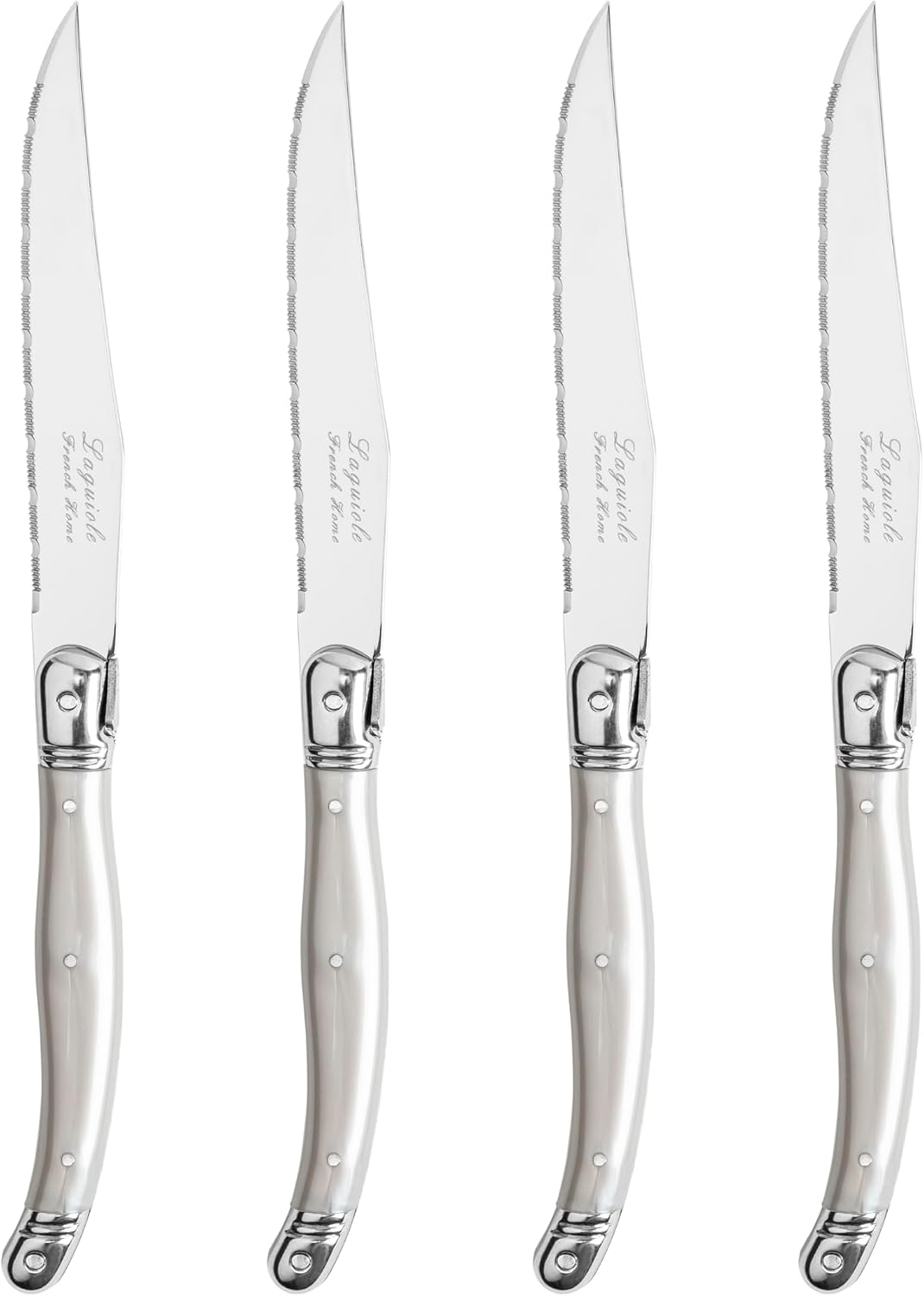 Steak Knives, Set of 4, Navy Blue