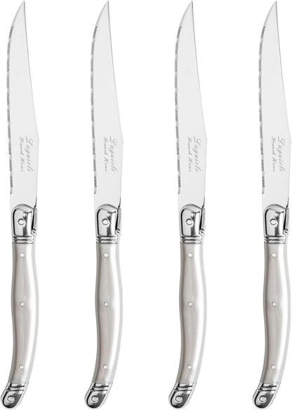 Steak Knives, Set of 4, Navy Blue