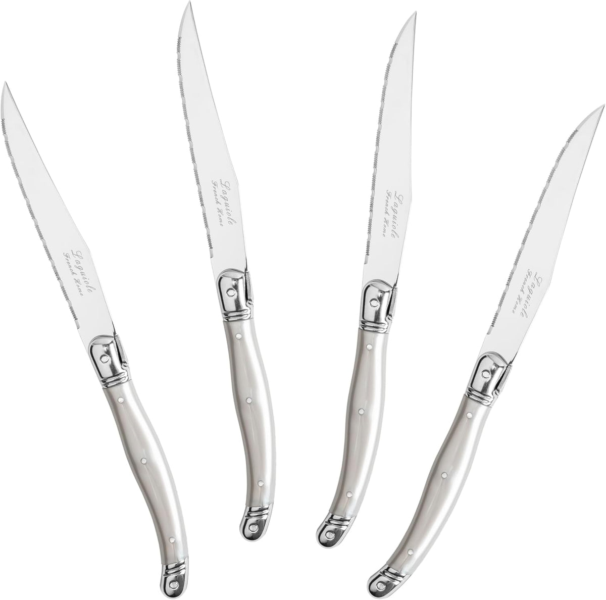 Steak Knives, Set of 4, Navy Blue