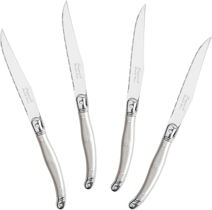 Steak Knives, Set of 4, Navy Blue