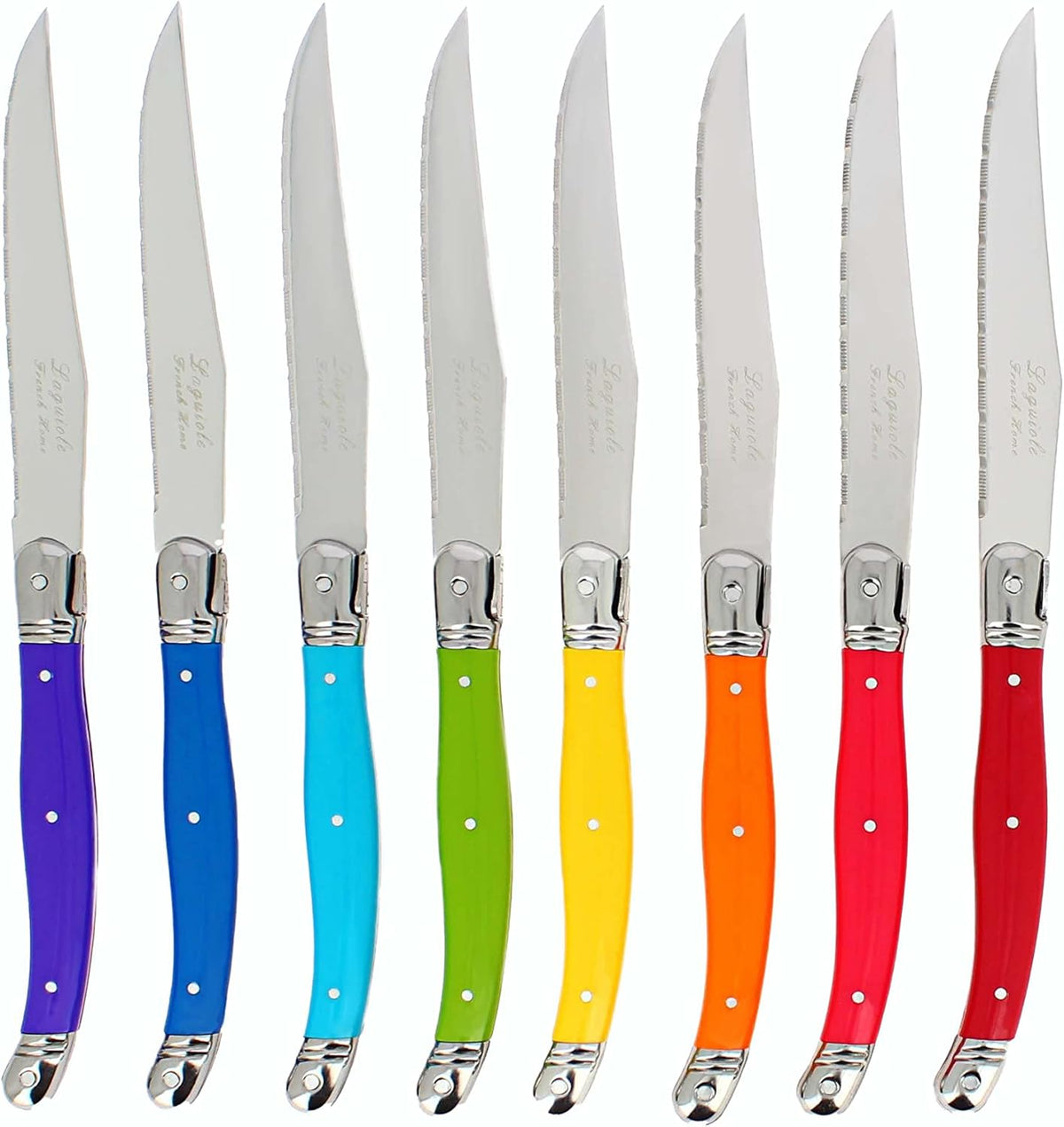 Steak Knives, Set of 4, Navy Blue