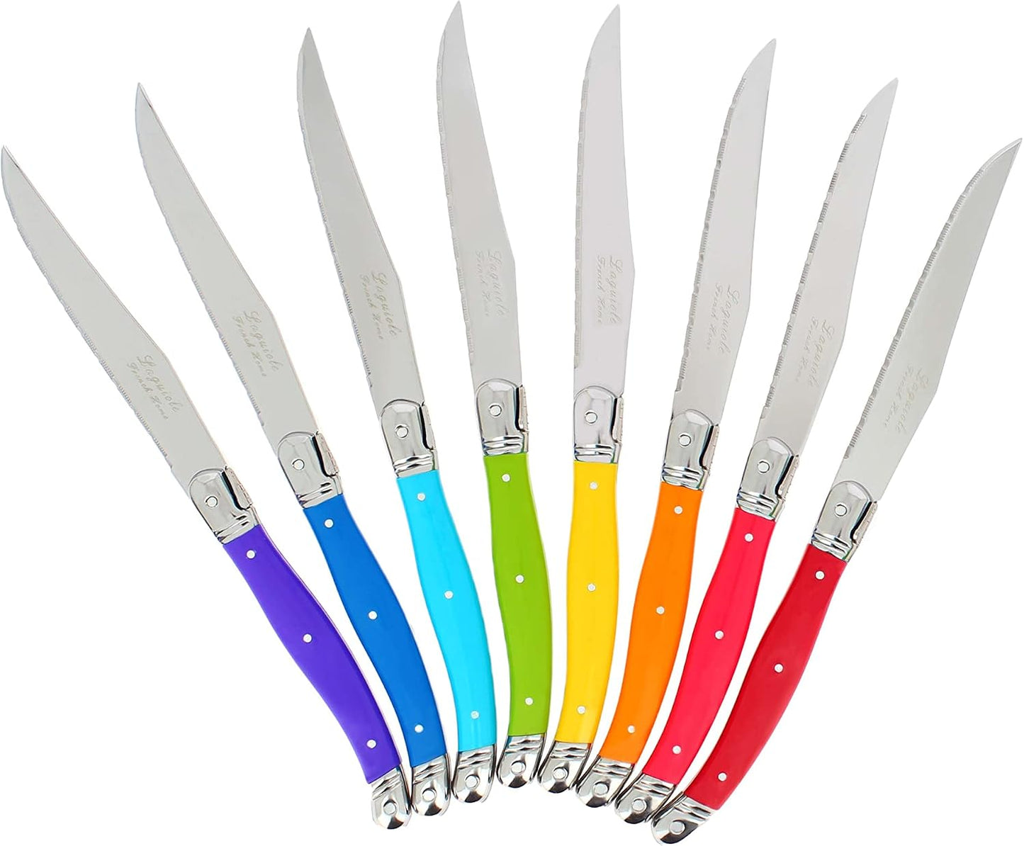 Steak Knives, Set of 4, Navy Blue