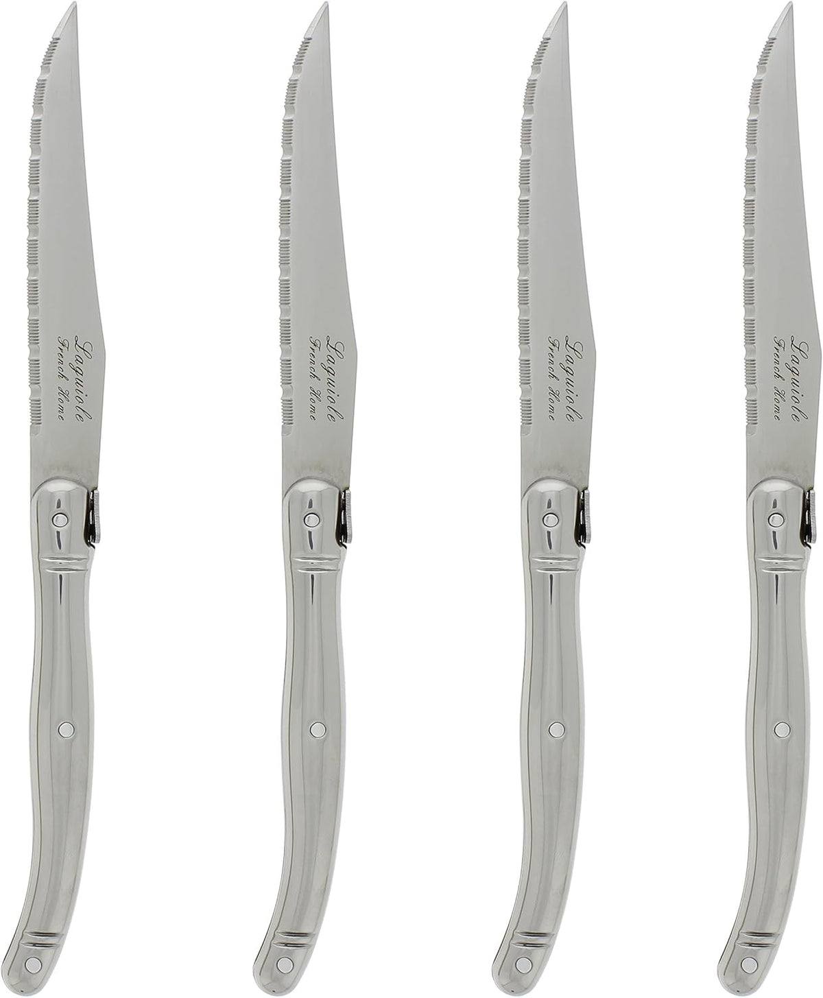 Steak Knives, Set of 4, Navy Blue