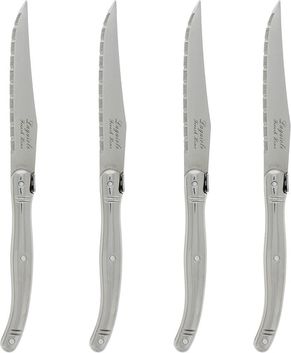 Steak Knives, Set of 4, Navy Blue