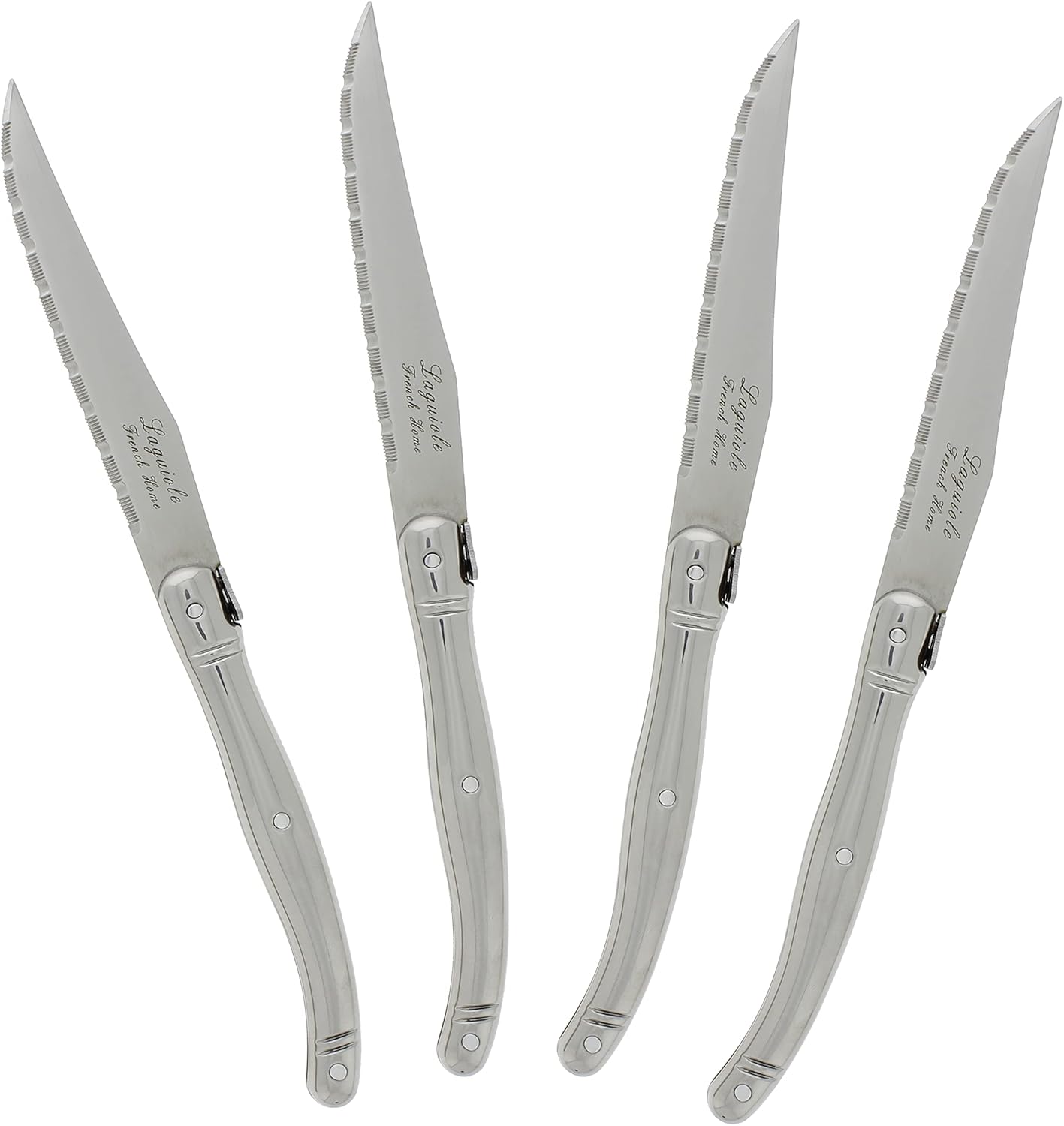 Steak Knives, Set of 4, Navy Blue