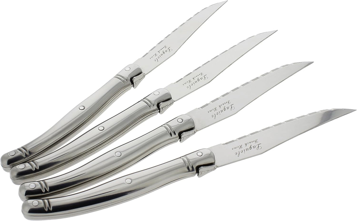 Steak Knives, Set of 4, Navy Blue