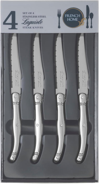 Steak Knives, Set of 4, Navy Blue