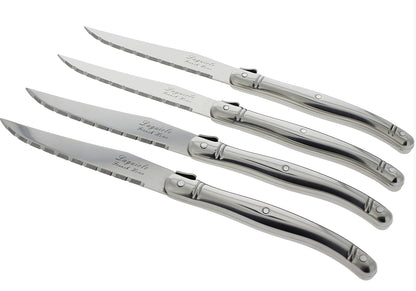 Steak Knives, Set of 4, Navy Blue