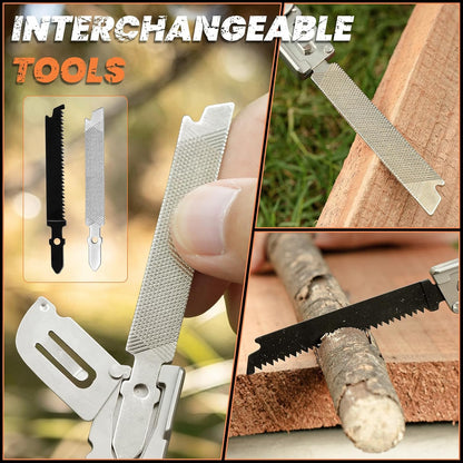 Multitool, 17-in-1 Stainless Steel Multi Tool Pliers with Self-Locking, Pocket Knife, Nylon Sheath, Professional (EDC) Multi-Tool for Survival, Camping and Hunting, Hiking, Gifts for Men