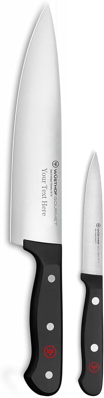 WÜSTHOF Gourmet Chef's Knife Set,Black