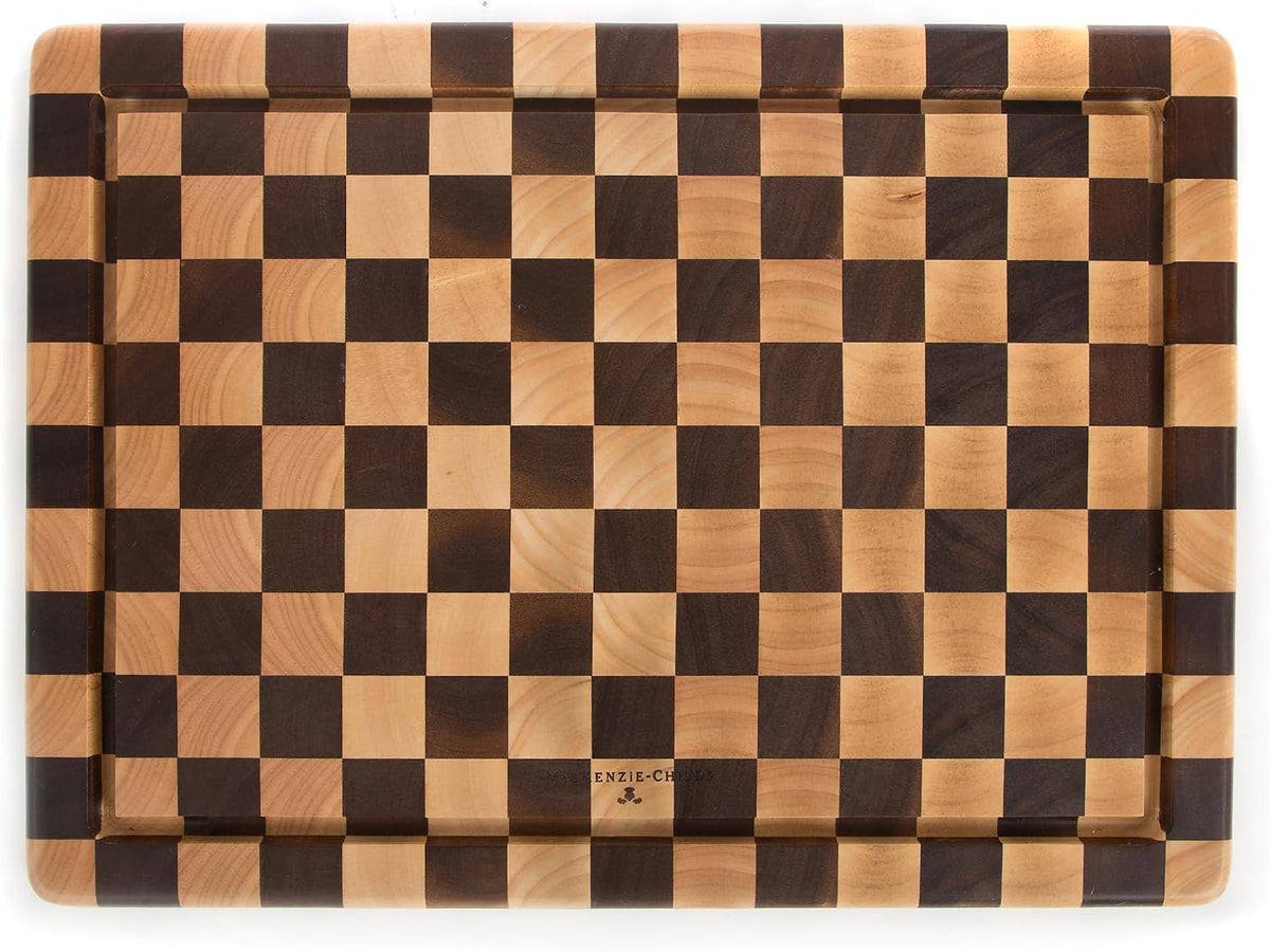 Wooden Carving Board, Check