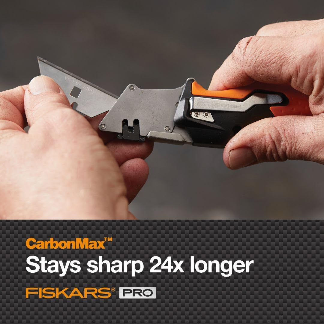 Pro Folding Utility Knife, Dual-Lock, 4.5" Folded Size