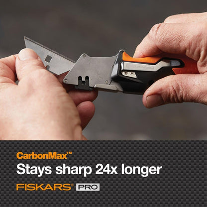 Pro Folding Utility Knife, Dual-Lock, 4.5" Folded Size