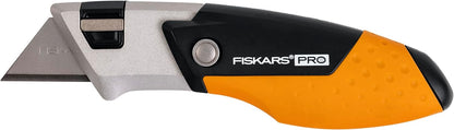 Pro Folding Utility Knife, Dual-Lock, 4.5" Folded Size