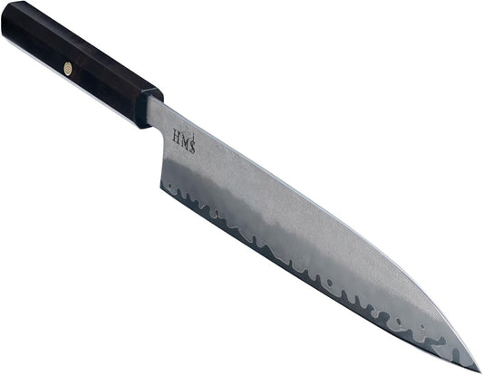 HAP40 8-inch Chef's Knife with Wooden Handle — Handmade Sword