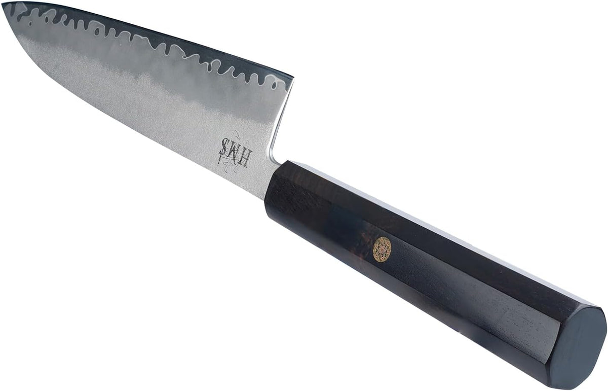 HAP40 8-inch Chef's Knife with Wooden Handle — Handmade Sword
