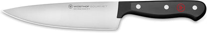 WÜSTHOF Gourmet 6" Chef's Knife, Black