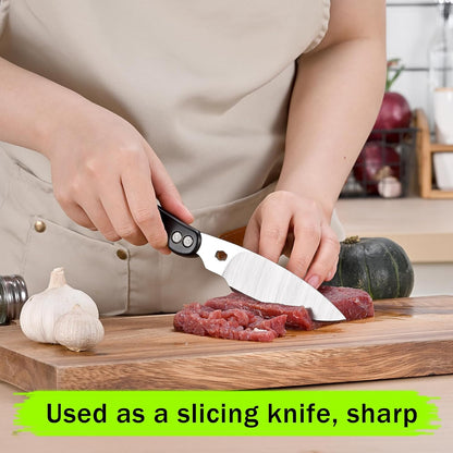 poultry shears Kitchen scissors for Chicken Can Be Used as a Knife, Dishwasher safe, Effortlessly cuts through cartilage, featuring a built-in spring mechanism.Can be used as a present（Black）