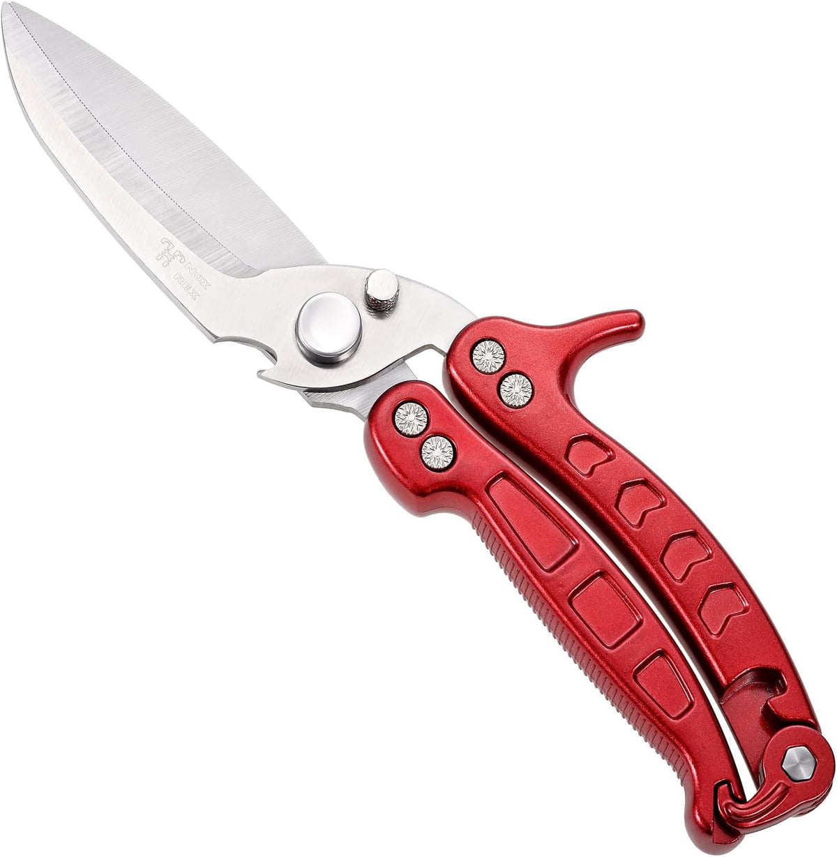 poultry shears Kitchen scissors for Chicken Can Be Used as a Knife, Dishwasher safe, Effortlessly cuts through cartilage, featuring a built-in spring mechanism.Can be used as a present（Black）