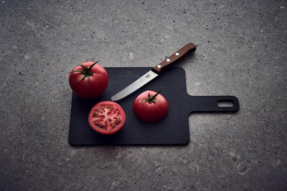 Wood 4.25-Inch Utility Knife, Serrated Round Blade Tomato Knife