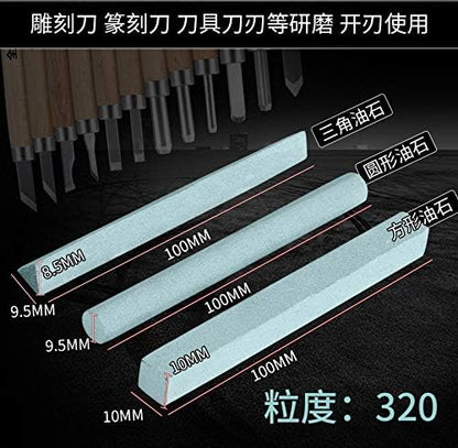Piece Sharpening Stone Set -Whetstone Stone Set Chisel Sharpening Stone Kit for Wood Carving Tool-Pack of 3 (Chisel Sharpening Stone)