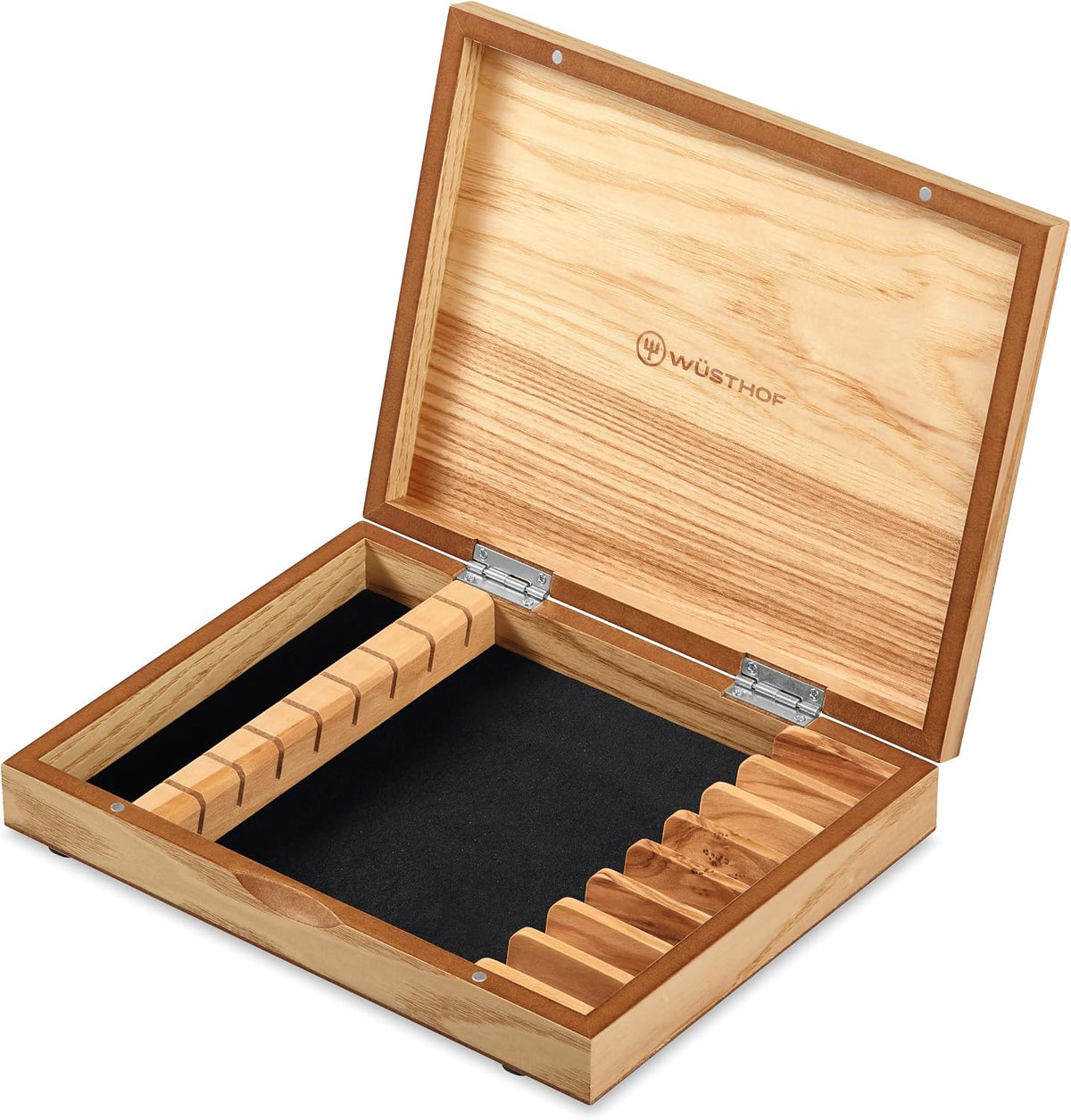 Wüsthof 10-Piece Stainless Steak and Carving Knife Set, Olivewood