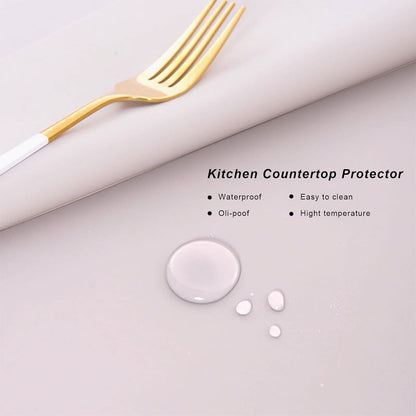 Silicone Placemats, Food-Grade Non-Slip Waterproof, Dining, Countertop Protector, Kitchen Counter Mat, Heat Resistant, Baking mat Dishwasher Safe