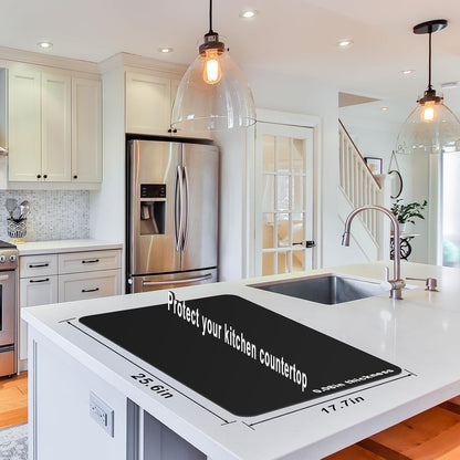 Silicone Placemats, Food-Grade Non-Slip Waterproof, Dining, Countertop Protector, Kitchen Counter Mat, Heat Resistant, Baking mat Dishwasher Safe