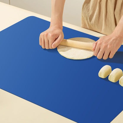 Silicone Placemats, Food-Grade Non-Slip Waterproof, Dining, Countertop Protector, Kitchen Counter Mat, Heat Resistant, Baking mat Dishwasher Safe