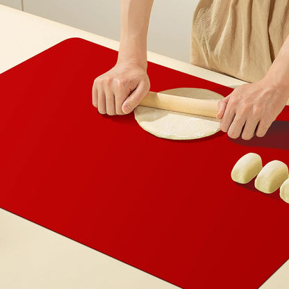 Silicone Placemats, Food-Grade Non-Slip Waterproof, Dining, Countertop Protector, Kitchen Counter Mat, Heat Resistant, Baking mat Dishwasher Safe