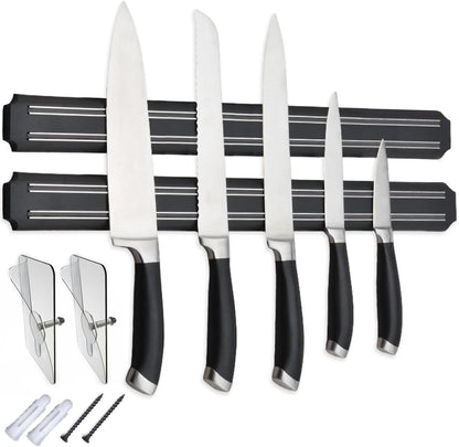 Magnetic Knife Holder,15 Inch Magnetic Knife Storage Strip,Knife Bar Block Magnet,Kitchen Utensil Holder,Tool Holder,Multipurpose Magnetic Knife Rack