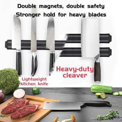Magnetic Knife Holder,15 Inch Magnetic Knife Storage Strip,Knife Bar Block Magnet,Kitchen Utensil Holder,Tool Holder,Multipurpose Magnetic Knife Rack