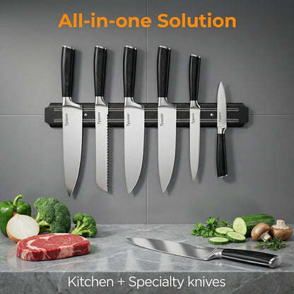Magnetic Knife Holder,15 Inch Magnetic Knife Storage Strip,Knife Bar Block Magnet,Kitchen Utensil Holder,Tool Holder,Multipurpose Magnetic Knife Rack
