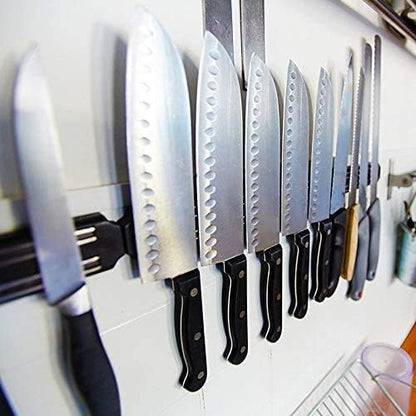 Magnetic Knife Holder,15 Inch Magnetic Knife Storage Strip,Knife Bar Block Magnet,Kitchen Utensil Holder,Tool Holder,Multipurpose Magnetic Knife Rack