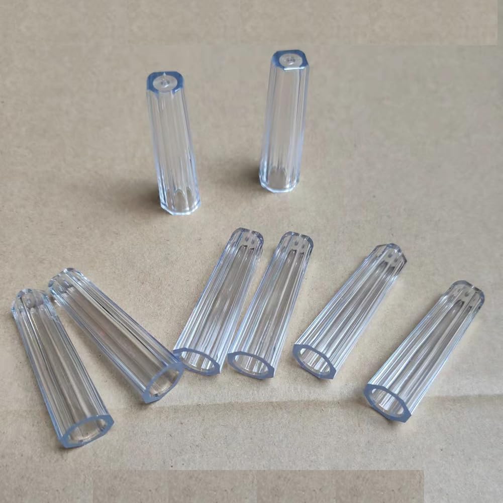 10 Pieces Carving Knife Cover Carving Knife Blade Cover Exacto Knife Cover Exacto Knife Blade Cover Exacto Knife Carft Knife Hobby Knife Safety Cap Craft Knife Hobby Knife Cover, Clear