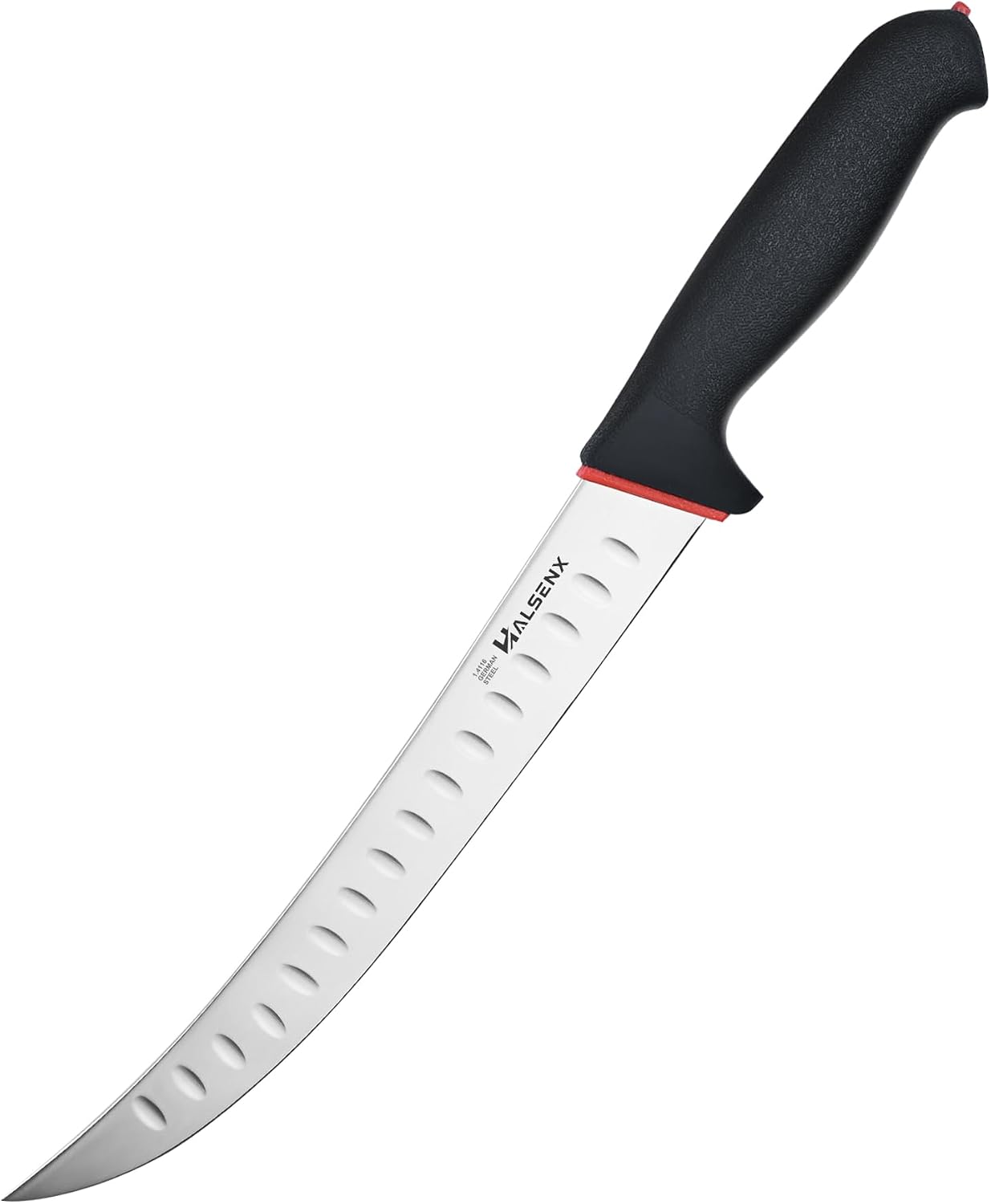 6" Boning Knife for Meat Cutting, Curved Blade | Curved blade deboning,High-carbon rust-resistant,Fluted edge tears less,Softgrip reduces fatigue,Versatile meat & poultry.