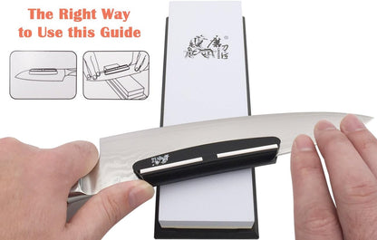 Grinder Whetstone Knife Sharpening Angle Guide, Perfect Assistance for Grinding Knife Blade, Used in Kitchen, Restaurant
