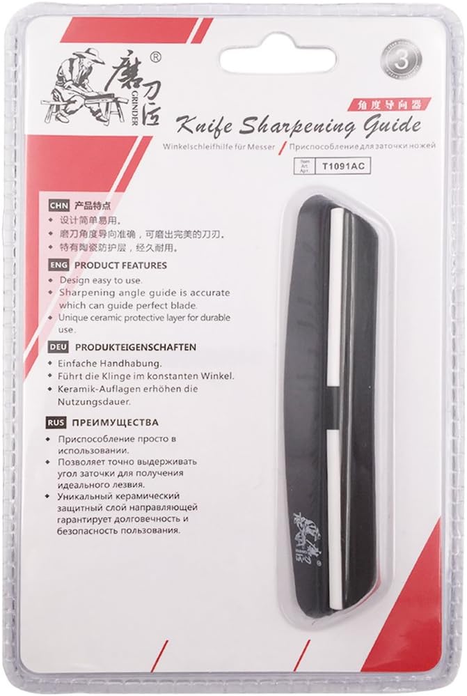 Grinder Whetstone Knife Sharpening Angle Guide, Perfect Assistance for Grinding Knife Blade, Used in Kitchen, Restaurant