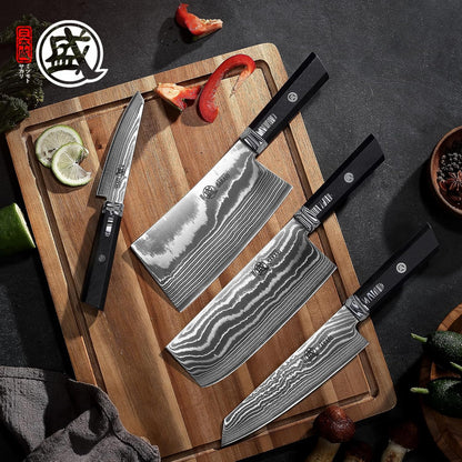 8 inch Kiritsuke Chef Knife, SG-Pro Powdered Steel 73-Layer Damascus Knife, Ergonomic G10 Handle for Kitchen Precision Cutting
