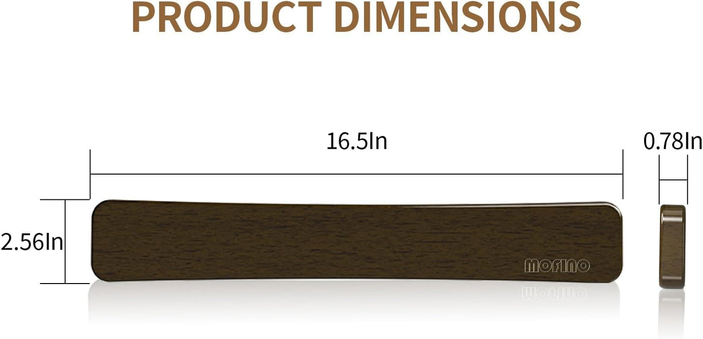 Magnetic Knife Holder for Wall,16.5” Magnetic Knife Strip for Fridge | Acacia Wood Knife Magnetic Strip,Double Sided,Knife Holder for Kitchen Utensil Organizer,No Drill, Ideal Gift for Chef