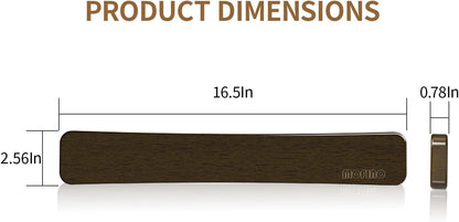 Magnetic Knife Holder for Wall,16.5” Magnetic Knife Strip for Fridge | Acacia Wood Knife Magnetic Strip,Double Sided,Knife Holder for Kitchen Utensil Organizer,No Drill, Ideal Gift for Chef