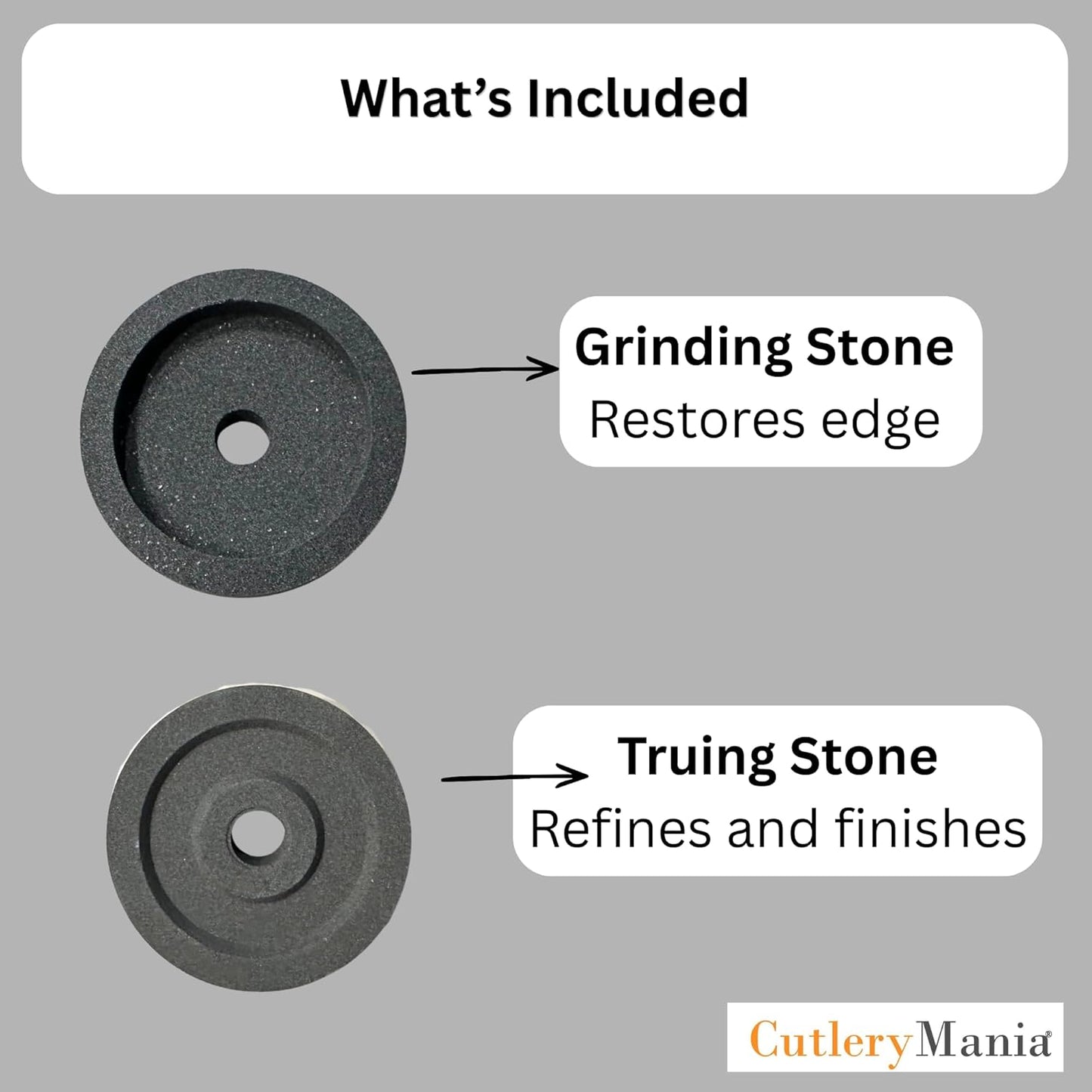 Hobart SLICER SHARPENING STONE SET 73851&13201
