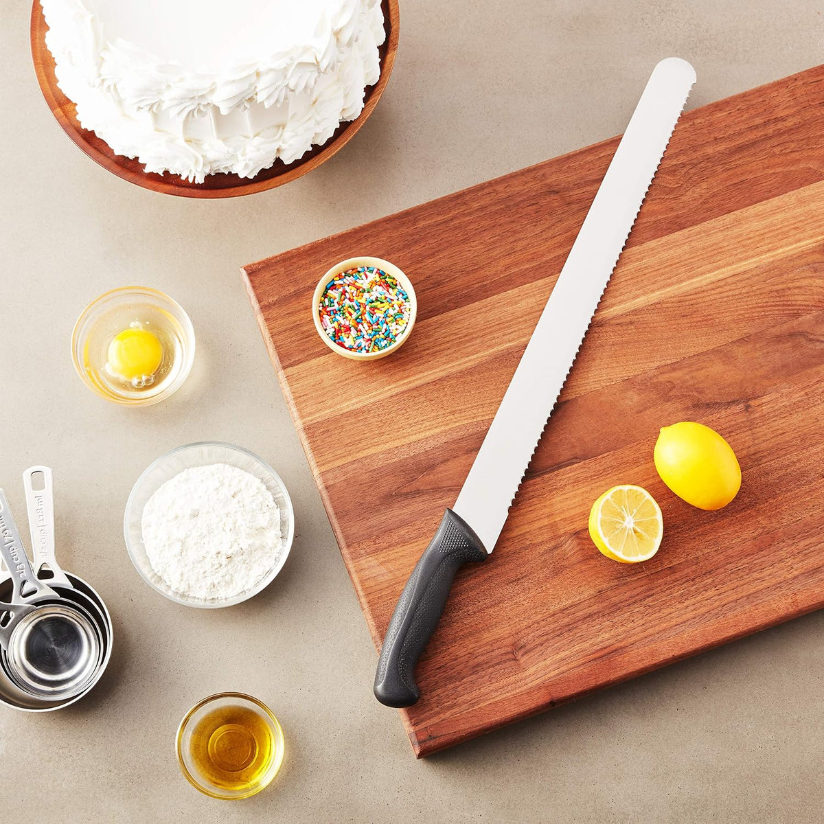 M23870 Millennia Black Handle, 12-Inch, Slicer