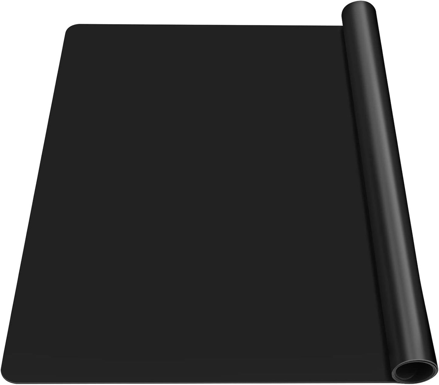 Silicone Craft Sheet - Large Nonstick Nonskid Mat, Countertop Protector, Table Placemat, Resin Casting Molds Mat, 27.6" x 19.7", Light Gray